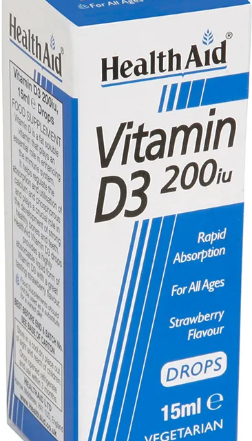 Vitamin D3 200iu 15ml Drops