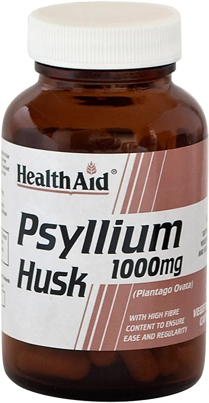 Psyllium Husk 1000mg 60's Vegicaps