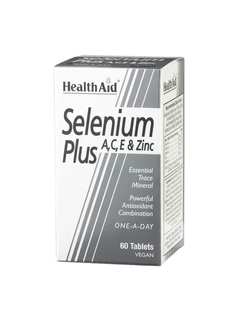 Selenium Plus (Vitamins A, C, E, Zinc) 60's Tablets