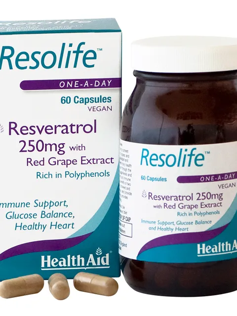 Resolife (Resveratrol 250mg) 60's Capsules