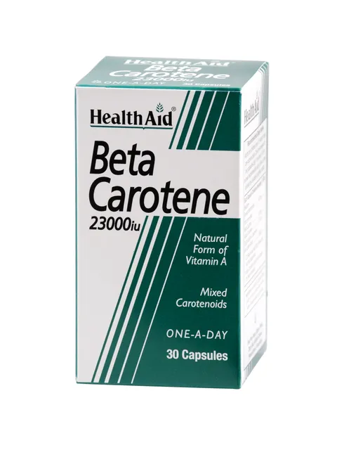 Beta Carotene 15mg 30's Capsules