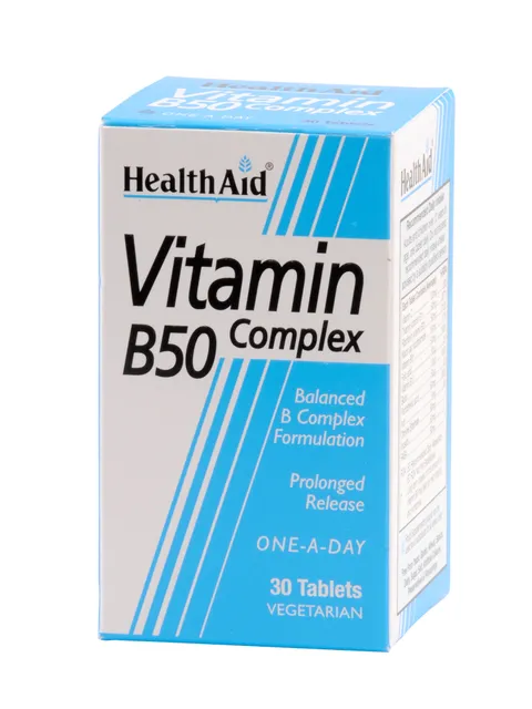 Vitamin B50 Complex 30's Tablets