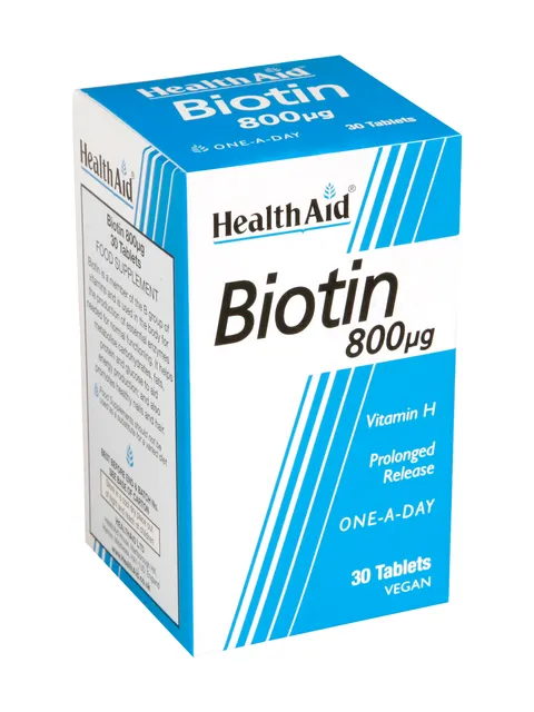 Biotin 800µg 30's Tablets