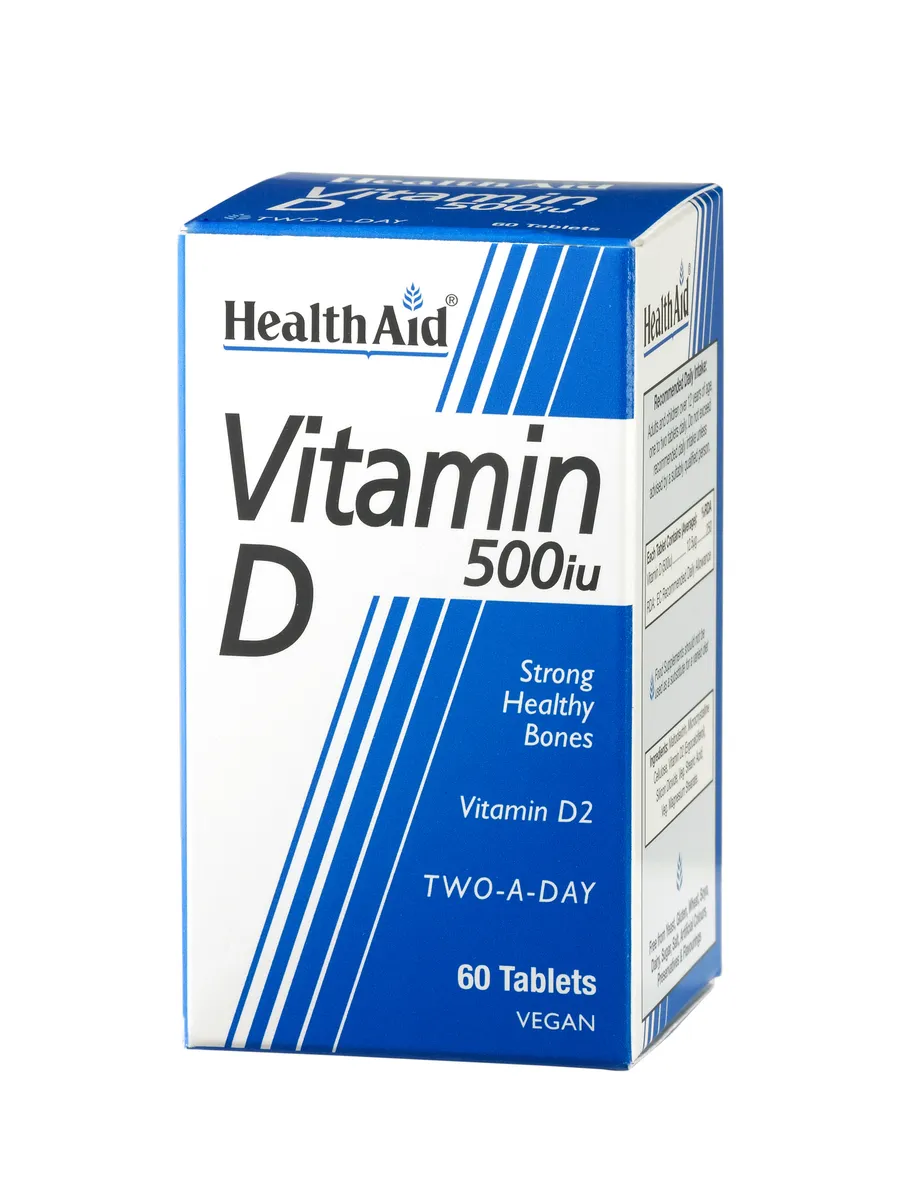 Vitamin D 500iu 60's Tablets