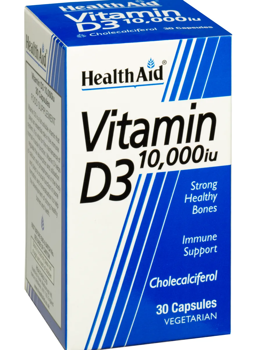 Vitamin D3 10,000iu 30's Vegicaps