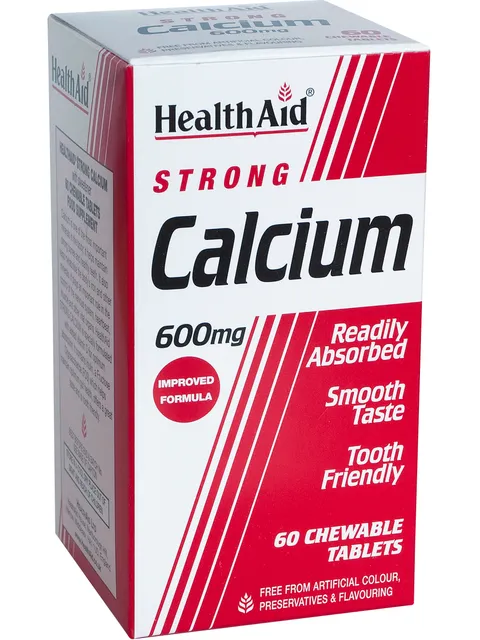 Calcium 600mg 60's Tablets