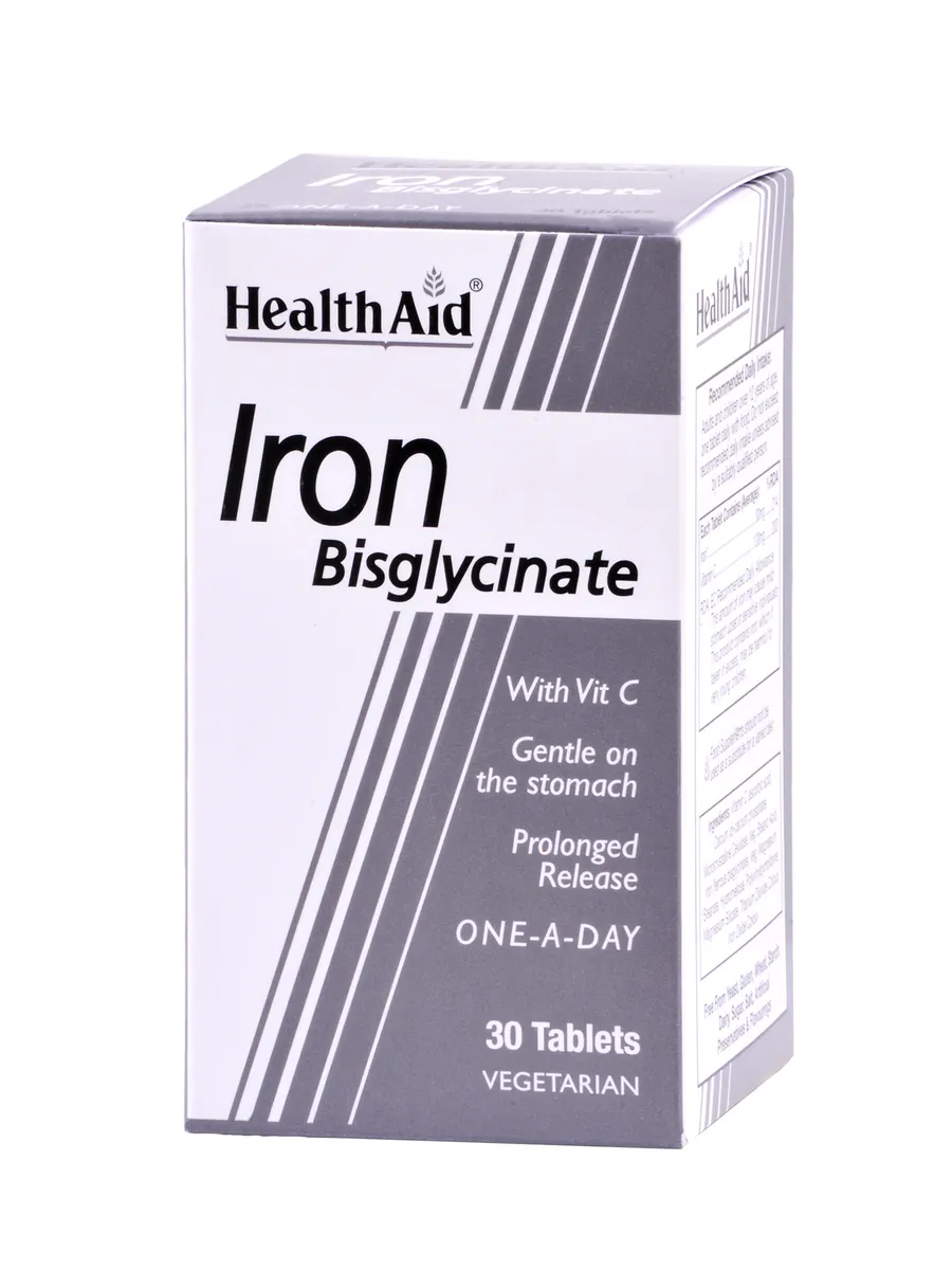 Iron Bisglycinate Tablets (Iron with Vitamin C)