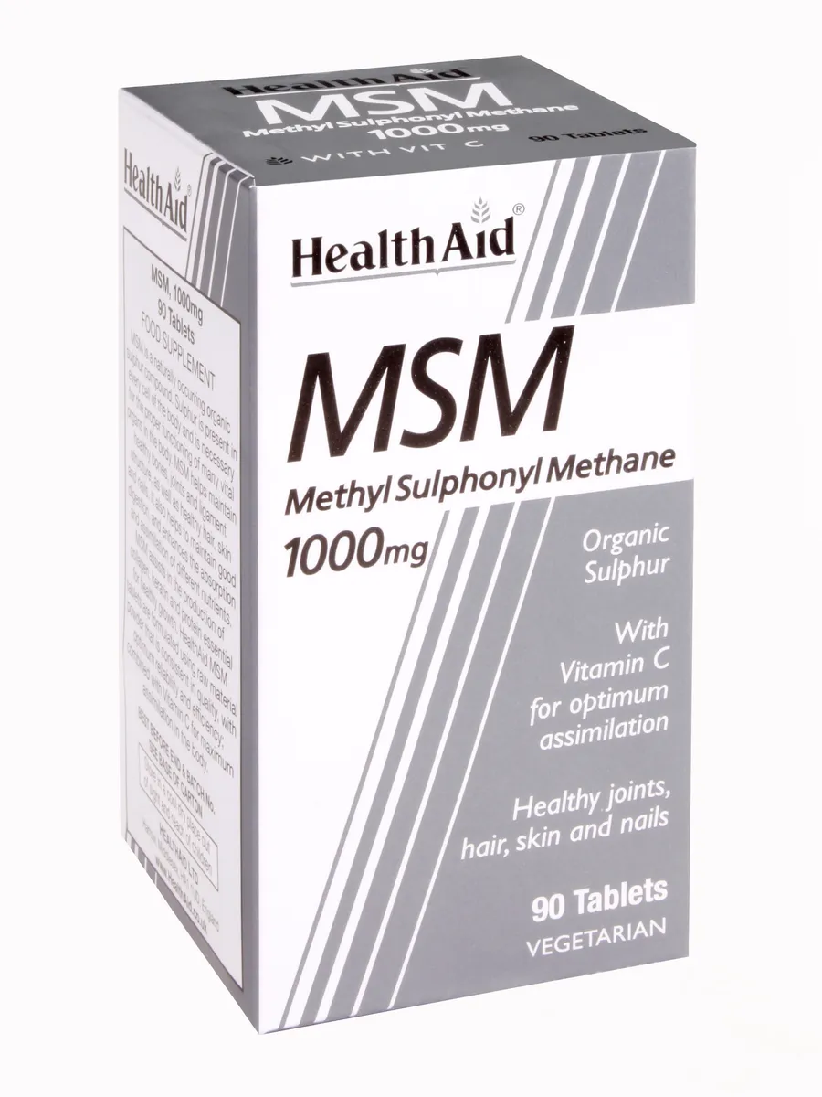 MSM 1000mg Tablets