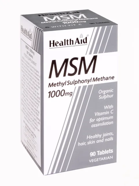 MSM 1000mg Tablets