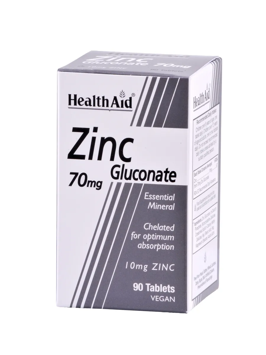 Zinc Gluconate 70mg 90's Tablets