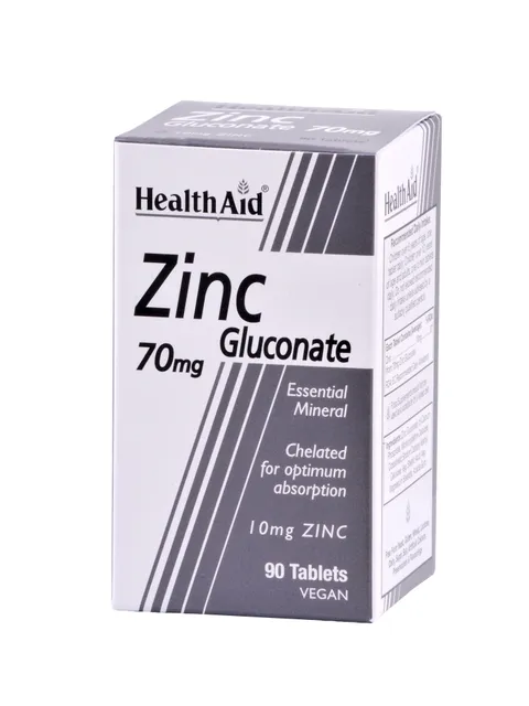 Zinc Gluconate 70mg 90's Tablets