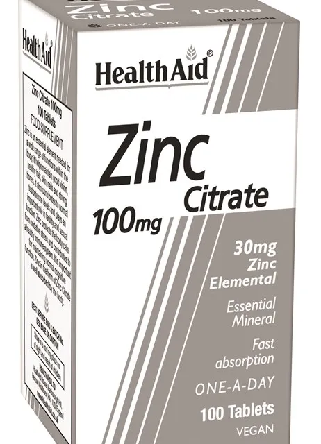 Zinc Citrate 100mg 100's Tablets