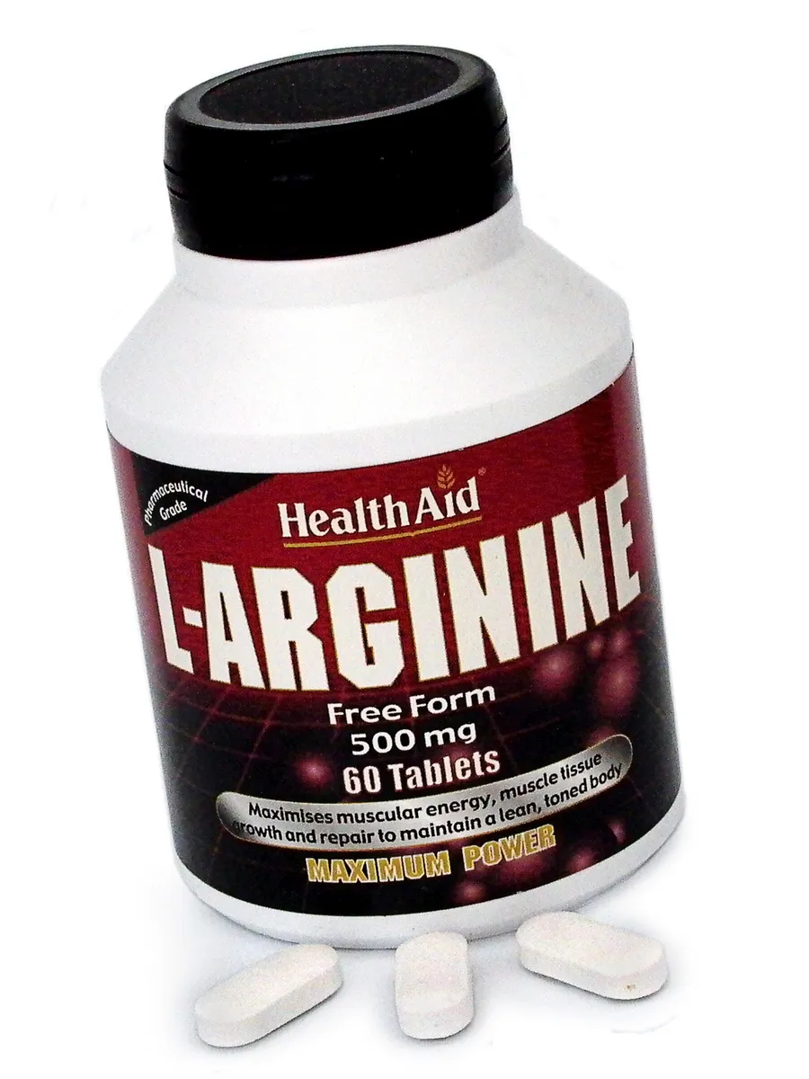 L-Arginine 500mg 60's Tablets