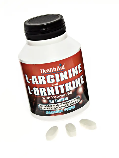 L-Arginine and L-Ornithine 300mg 60's Tablets
