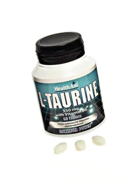 L-Taurine 550mg 60's Tablets