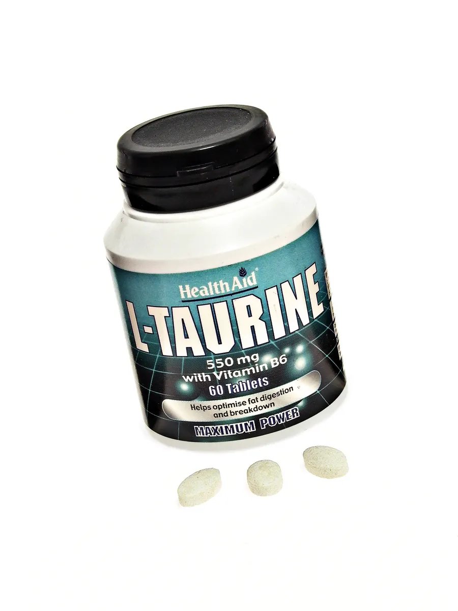 L-Taurine 550mg 60's Tablets