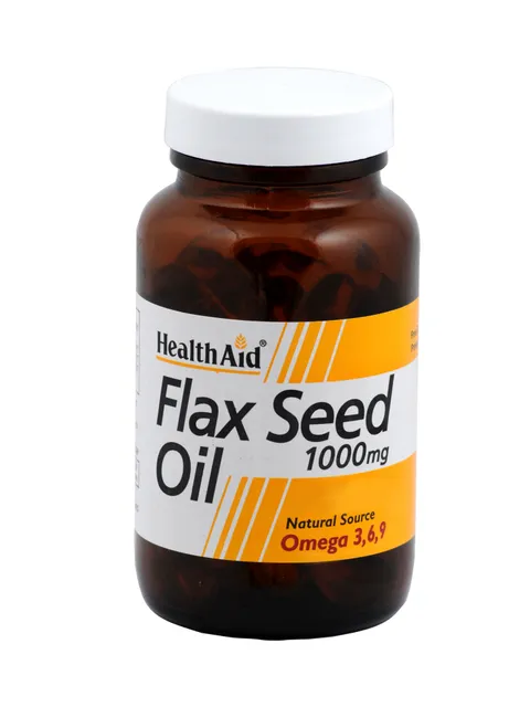 Flaxseed Oil 1000mg 60's Capsules