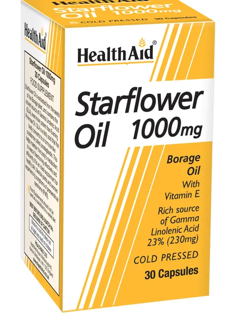 Starflower Oil 1000mg Capsules
