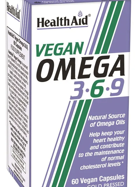 Vegan Omega 3-6-9 60's Capsules