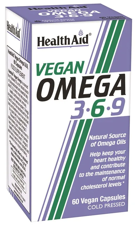 Vegan Omega 3-6-9 60's Capsules