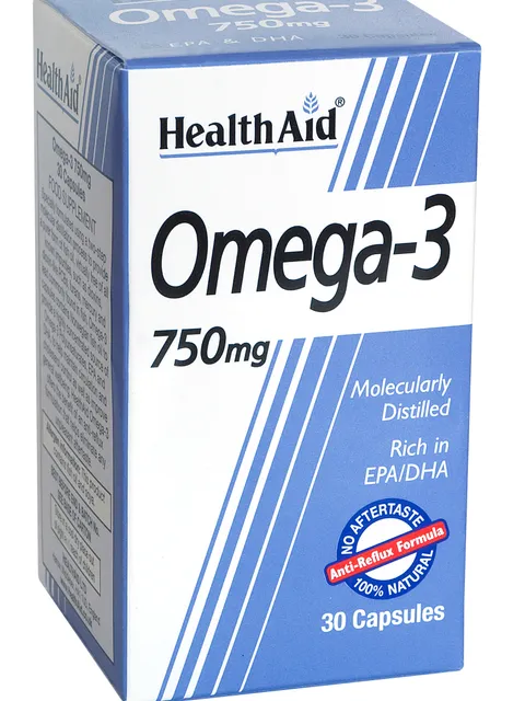 Omega 3 750mg (EPA 425mg, DHA 325mg) Capsules