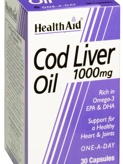 Cod Liver Oil 1000mg Capsules