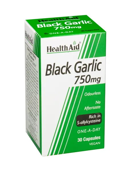 Black Garlic 750mg 30's Vegicaps