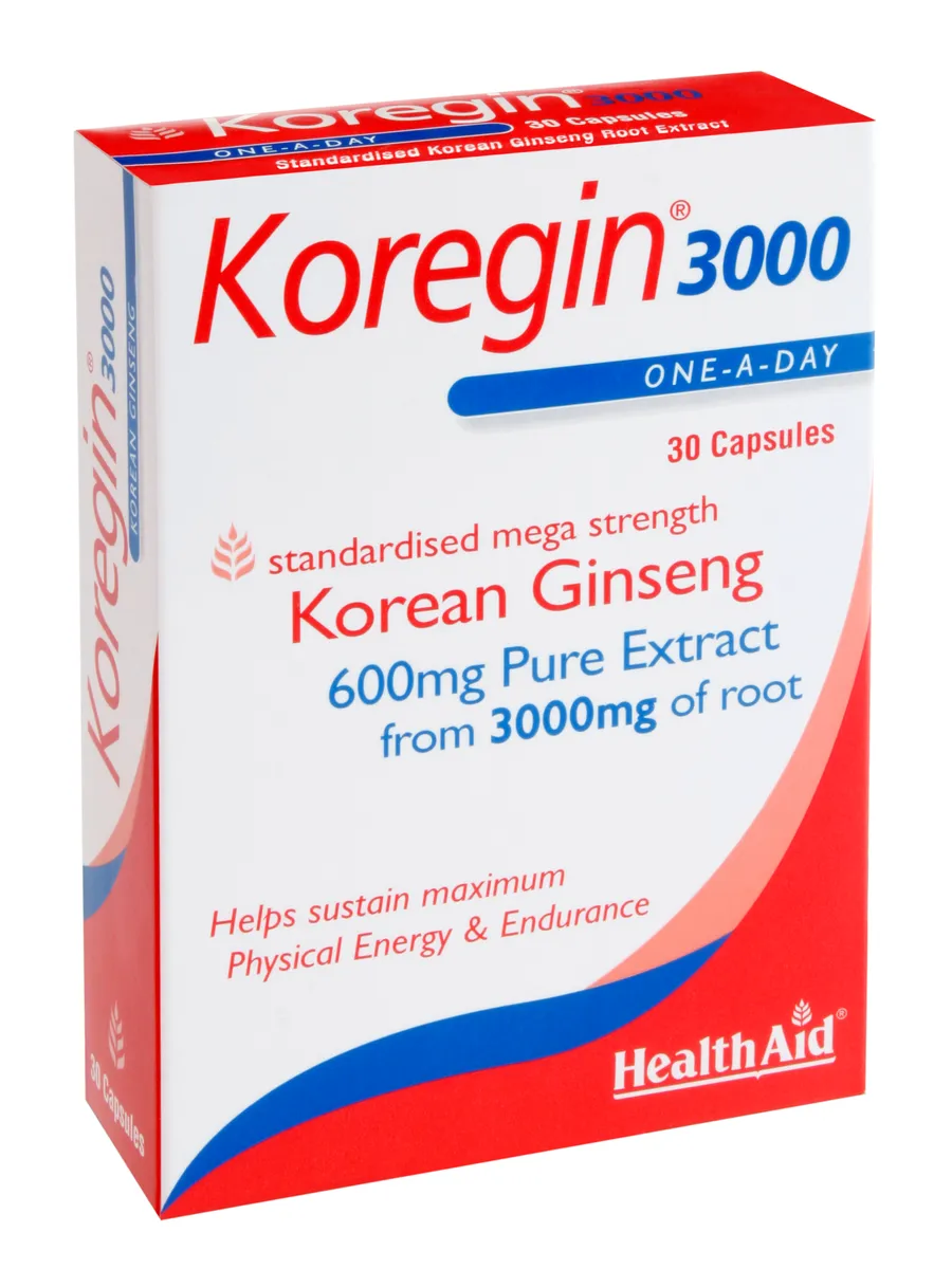 Koregin 3000 (Korean Ginseng) 30's Capsules