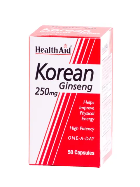 Korean Ginseng 250mg 50's Capsules
