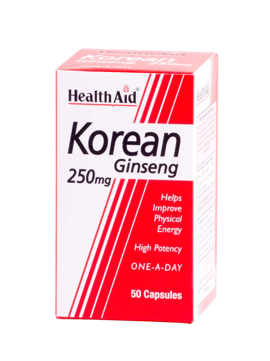 Korean Ginseng 250mg 50's Capsules