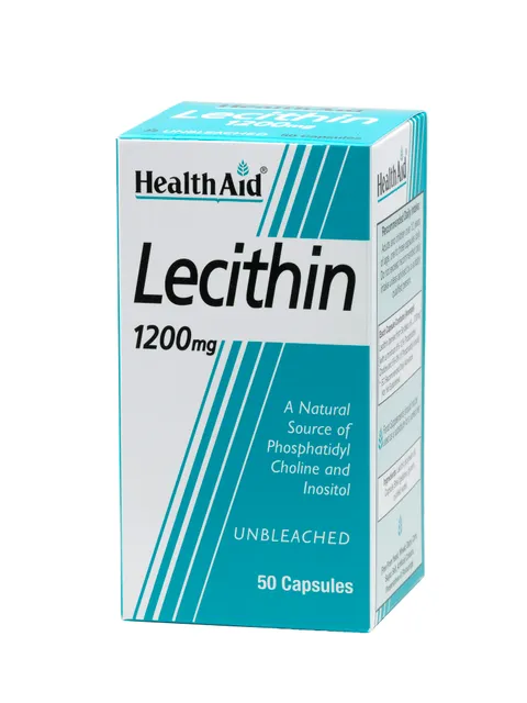 Lecithin 1200mg (unbleached) Capsules