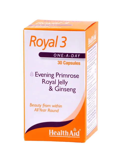 Royal 3 (Royal Jelly, EPO and Korean Ginseng) 30's Capsules