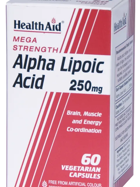 Alpha Lipoic Acid 250mg 60's Vegicaps