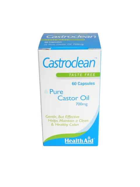 Castroclean (Castor Oil) 700mg 60's Capsules