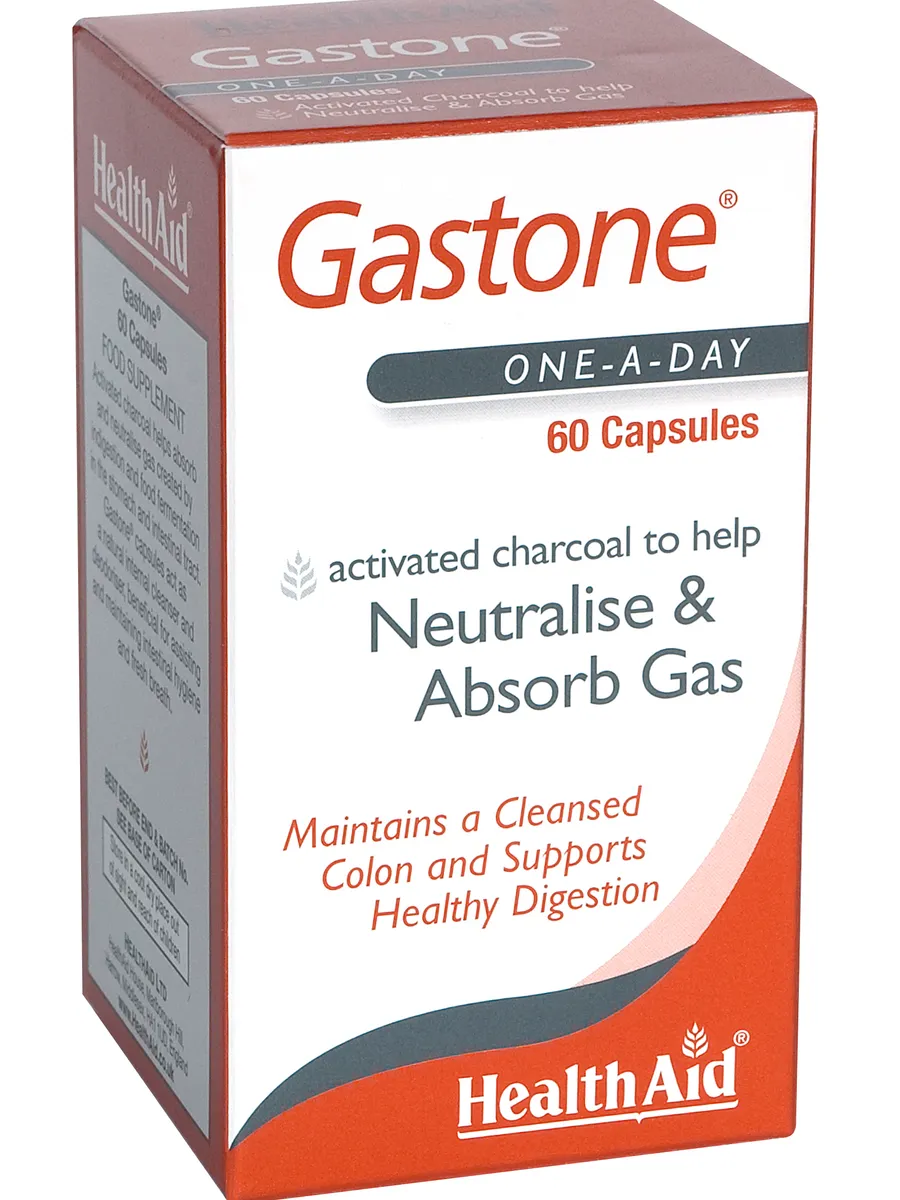 Gastone (Activated Charcoal) 60's Capsules