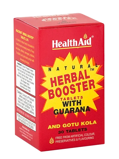 Herbal Booster with Guarana 30's Tablets