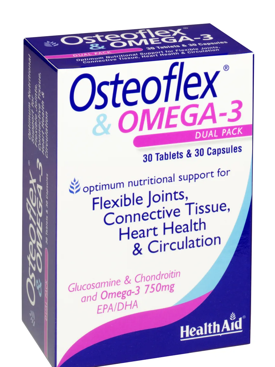 Osteoflex® & Omega-3 30's Caps & 30's Tabs