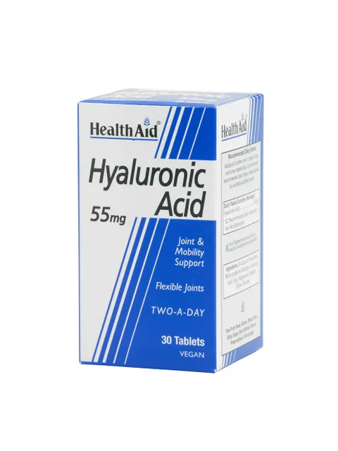 Hyaluronic Acid 55mg 30's Tablets