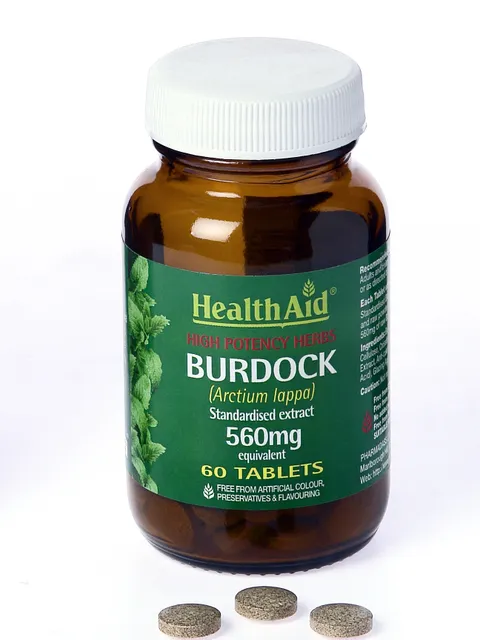 Burdock 560mg 60's Tablets