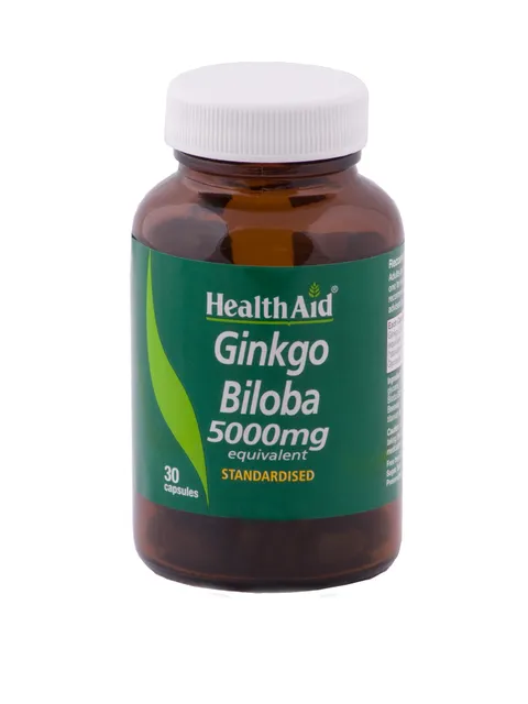 Ginkgo Biloba Extract 5000mg 30's Capsules