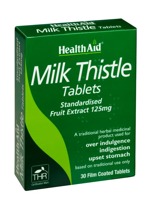 Milk Thistle 125mg 30's Tablets