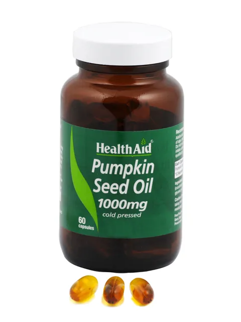 Pumpkin Seed Oil 1000mg 60's Capsules