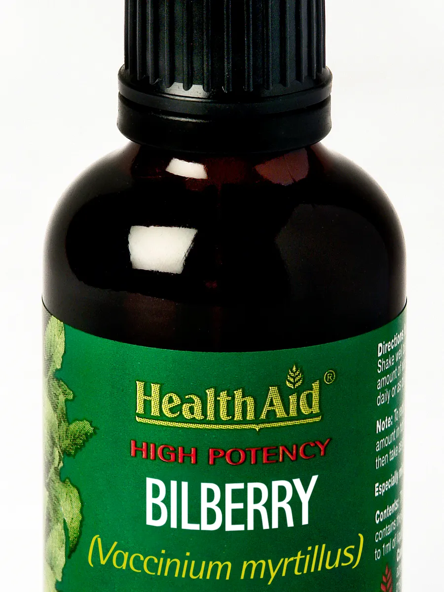 Bilberry Herbal (Vaccinium myrtillus) 50ml Liquid