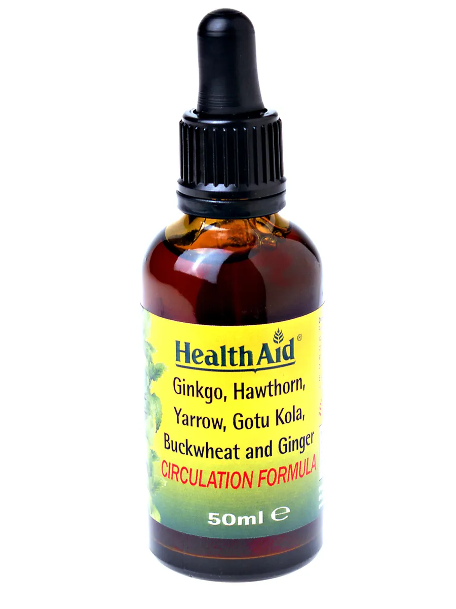Ginkgo, Hawthorn & Gotu Kola Herbal 50ml Liquid